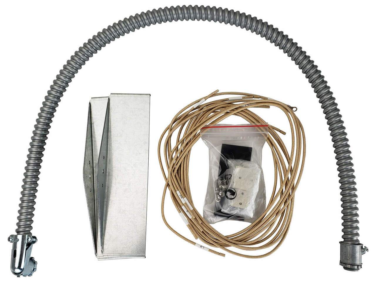 Bromic Heating BH8180040 Tungsten Electric Brackets, Conduit, Wires Ceiling Recess Kit